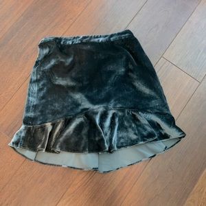 Madewell • Velvet Skirt • 00